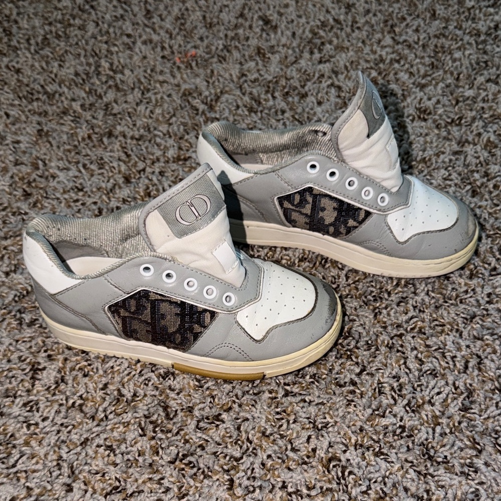 Stylish Gray and White Kids Shoes
